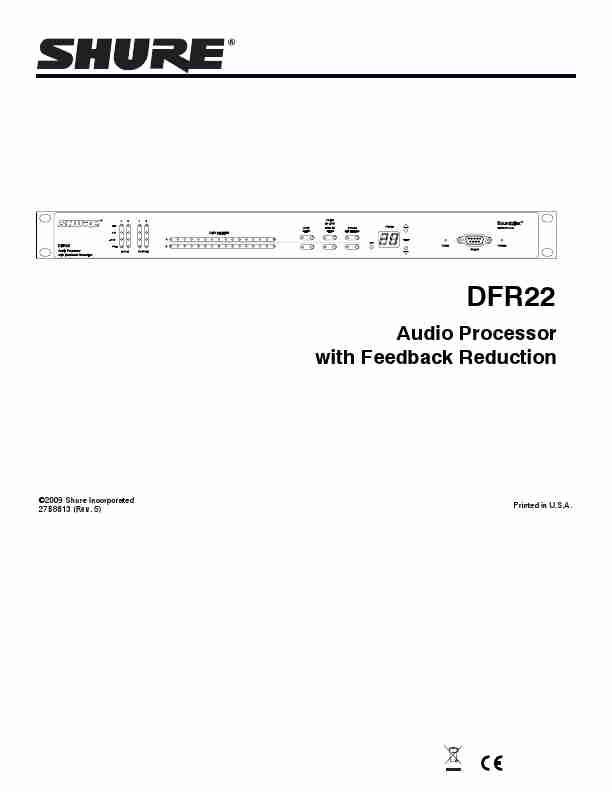 Shure Music Mixer DFR22-page_pdf